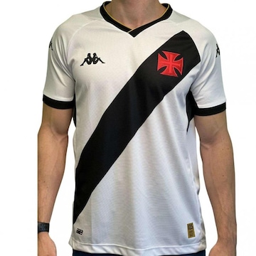 Camisa 2 do Vasco da Gama 2324 SN° Jogador Kappa - Masculina