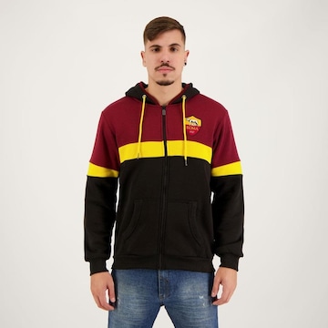 Jaqueta de Moletom Roma com Capuz Futfanatics - Masculina