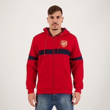 Jaqueta de Moletom com Capuz Arsenal Futfanatics - Masculina