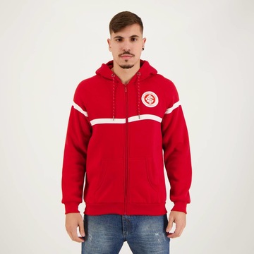 Jaqueta de Moletom do Internacional com Capuz Print Futfanatics - Masculina