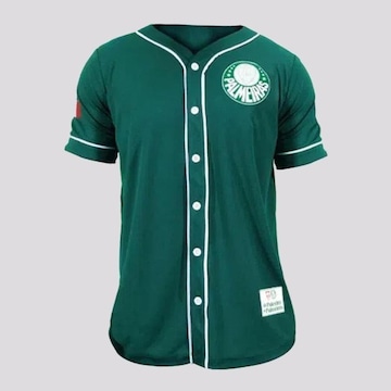 Camiseta do Palmeiras Baseball Escudo Futfanatics - Masculina