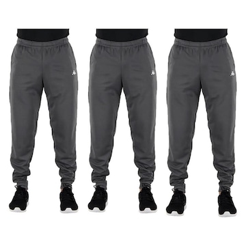 Kit Calça Kappa Maggiore - 3 unidades - Masculina