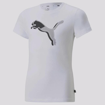 Camiseta Puma Power Graphic - Infantil