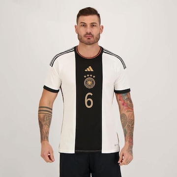 Camisa Alemanha Home 2022 6 Kimmich adidas - Masculina