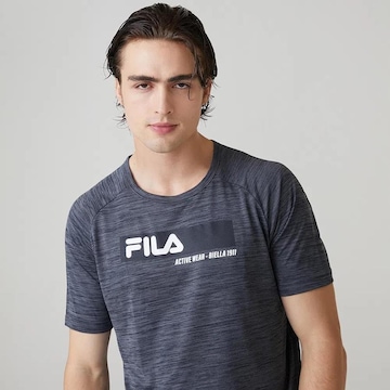 Camiseta Fila Training Sport Melange - Masculina