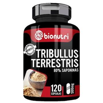 Tribulatus Terrestriss 80% Saponinas Bionutri 500mg - 120 cápsulas