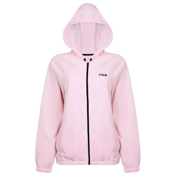 Jaqueta com Capuz Fila Windbreak Basic Run - Feminina