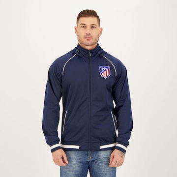 Jaqueta Atlético de Madrid com Capuz Trilobal Futfanatics - Masculina