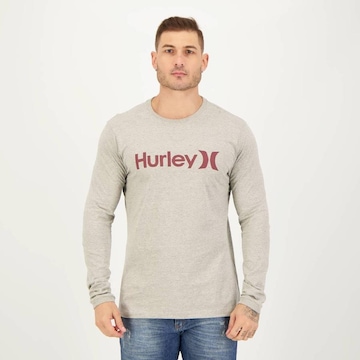 Camiseta Manga Longa  Hurley One e Only