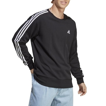 Blusão sem Capuz adidas Essentials 3-Stripes - Masculina