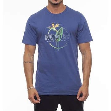 Camiseta Hurley Flower - Masculina