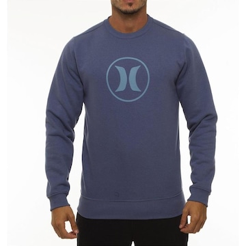 Blusão de Moletom Hurley Careca Circle Stone - Masculino