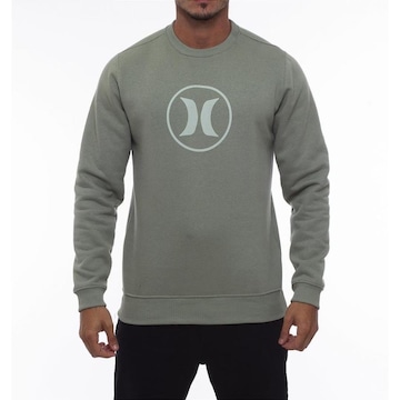 Blusão de Moletom Hurley Careca Circle Stone - Masculino