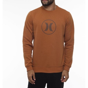 Blusão de Moletom Hurley Careca Circle Stone - Masculino