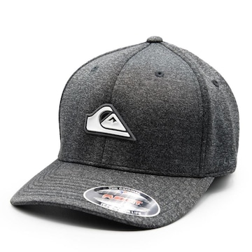 Boné Aba Curva Quiksilver Patch Silicon Heather Dark - Fechado - Adulto