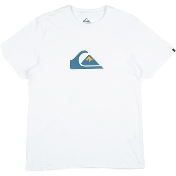 Camiseta Quiksilver Comp Logo Plus Size - Masculina