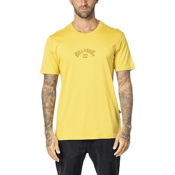 Camiseta Billabong Mid Arch Color - Masculina