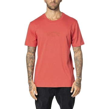 Camiseta Billabong Mid Arch Color - Masculina