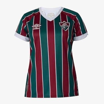Camisa do Fluminense I 2023 Umbro - Feminina