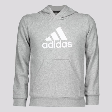 Blusão de Moletom adidas com Capuz Big Logo - Infantil