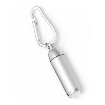 Mini Lanterna Led DK Chaveiro Mosquetão de Bolso Portátil Multifuncional