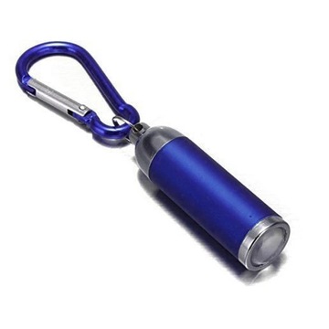 Mini Lanterna Led DK Chaveiro Mosquetão de Bolso Portátil Multifuncional