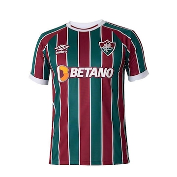 Camisa do Fluminense I 2023 Oficial Classic S/N Umbro - Masculina