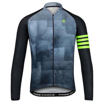 Camisa de Ciclismo Free Force Basic Guard Manga Longa - Masculina