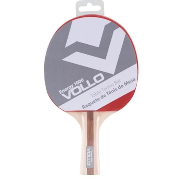 Raquete de Ping Pong Tênis de Mesa Vollo Energy 1000