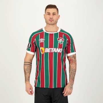 Camisa do Fluminense I 2023 Libertadores Umbro - Masculina