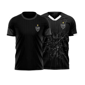 Kit Camisas do Atlético Mineiro Wemix + Almaz Braziline - Masculino - 2 Unidades