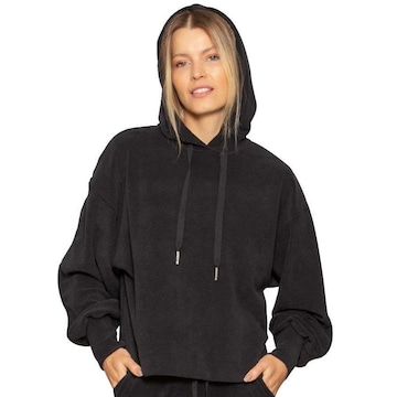 Blusão com Capuz Run More Fleece - Feminino