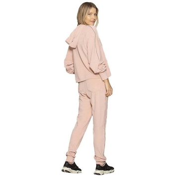 Blusão com Capuz Run More Fleece - Feminino