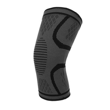 Joelheira de Compressão DK Cinta Apoio Antiderrapante Fitness Esporte Caminhada - Adulto