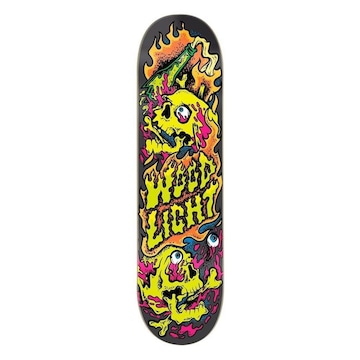 Shape de Skate Wood Light Marfim Blow Up Exploded