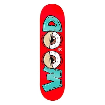 Shape de Skate Wood Light Marfim Wood Eyes