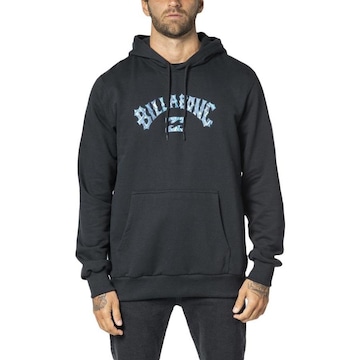 Blusão de Moletom com Capuz Billabong Canguru Arch Fill WT23 - Masculino