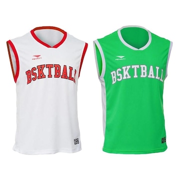 Kit Camisetas Regata Penalty Basquete 3x3 Pro - 2 unidades - Masculina