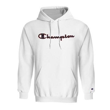 Blusão de Moletom com Capuz Champion Canguru Knockout C Print - Masculino