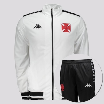 Conjunto de Agasalho do Vasco Kappa Trilobal - Masculino