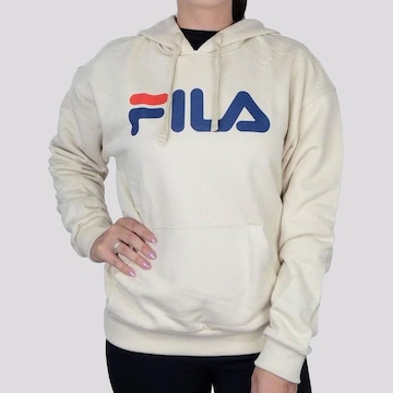 Blusão de Moletom com Capuz Fila Comfort Letter - Feminino