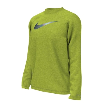 Camiseta Nike UV Hydroguard Manga Longa - Infantil