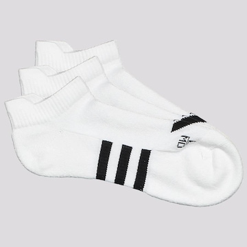 Kit Meias Cano Baixo adidas II - 3 Pares - Adulto