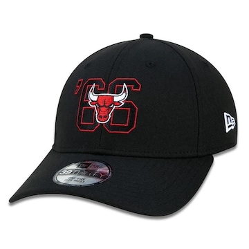 Boné New Era 39Thirty Chicago Bulls NBA Core Aba Curva ''''