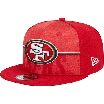 BONÉ ABA RETA NEW ERA 9FIFTY SAN FRANCISCO 49ERS NFL TRAINING 23 - SNAPBACK - ADULTO