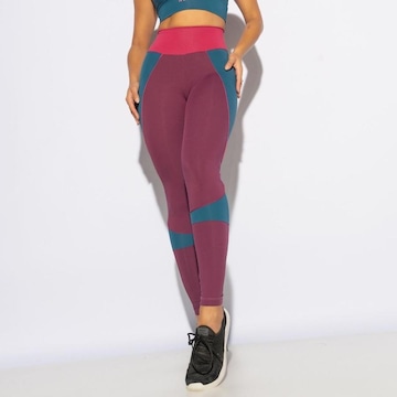 Calça Legging Honey Be Fitness com Recortes - Feminina