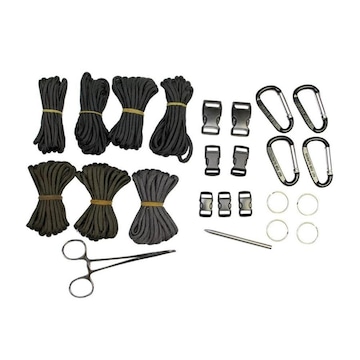 Kit Paracord para Confecção de Chaveiros e Pulseiras Nautika