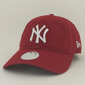 Boné Aba Curva New Era 9Twenty New York Yankees - Strapback - Feminino