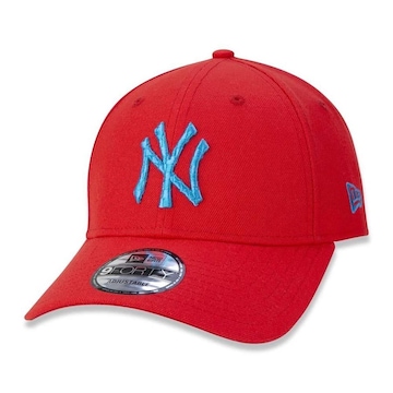 Boné New Era 9Forty New York Yankees Energy Spirit Vermelho