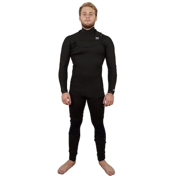 Long John Billabong 2"2 Absolutev CV LS Full GBS - Masculino